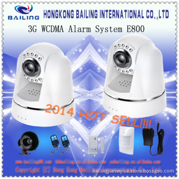 3G Camera Alarm System Remote Control by PC/Phone CE FCC RoHS Certification